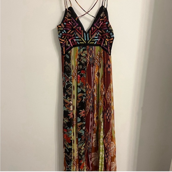 Anthroplogie Multi color maxi dress - Picture 5 of 8